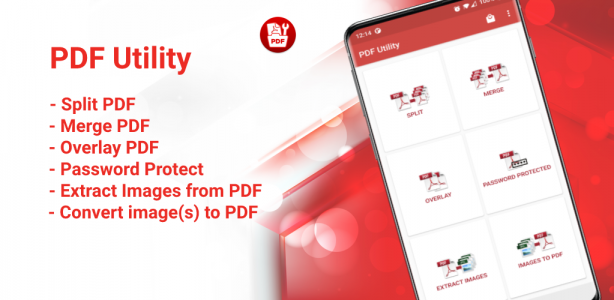 اسکرین شات 1 برنامه PDF Utility - PDF Tools