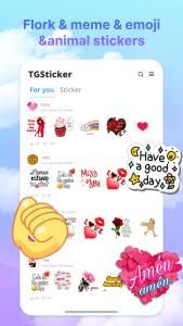 اسکرین شات 3 برنامه Tgsticker - pack meme download