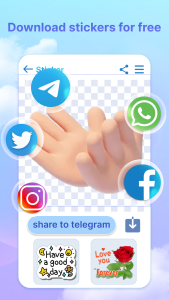 اسکرین شات 5 برنامه Tgsticker - pack meme download