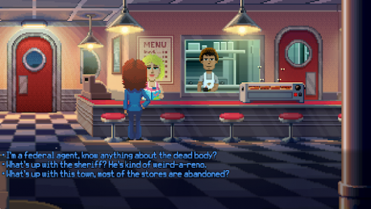 اسکرین شات 2 بازی Thimbleweed Park
