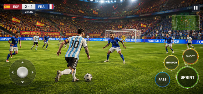 اسکرین شات 2 بازی Soccer Games : football 2026