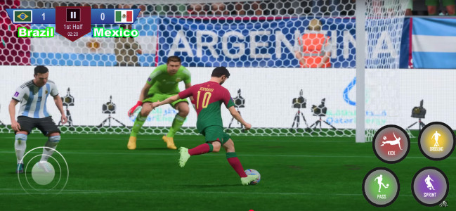 اسکرین شات 3 بازی Football Games 2026: Pro Kick