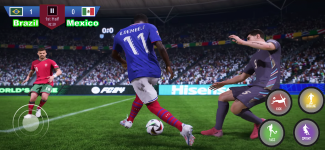 اسکرین شات 4 بازی Football Games 2026: Pro Kick