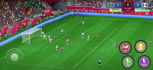 اسکرین شات 2 بازی Football Games 2026: Pro Kick