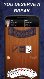 اسکرین شات 1 بازی Gin Rummy