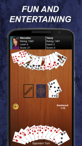 اسکرین شات 2 بازی Gin Rummy