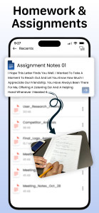 اسکرین شات 6 برنامه Text to Handwriting Converter
