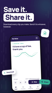 اسکرین شات 5 برنامه TTS Voices & Reader: My Voice