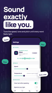 اسکرین شات 4 برنامه TTS Voices & Reader: My Voice