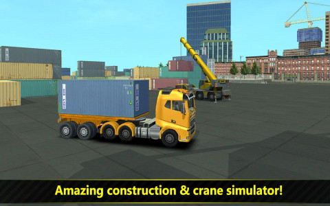 اسکرین شات 4 بازی Construction & Crane SIM