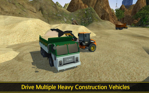 اسکرین شات 1 بازی Loader & Dump Truck Builder