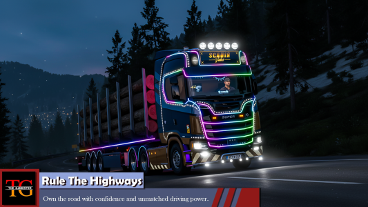 اسکرین شات 5 بازی Truck Driving 3D Offroad Truck