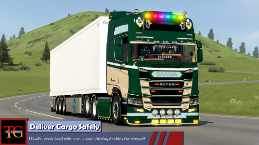 اسکرین شات 3 بازی Truck Driving 3D Offroad Truck