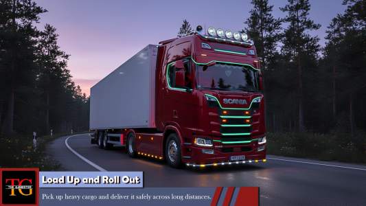 اسکرین شات 4 بازی Truck Driving 3D Offroad Truck