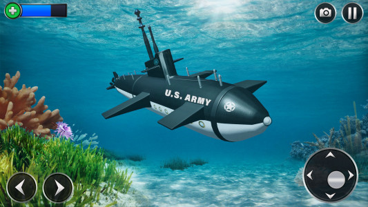 اسکرین شات 2 بازی Army Submarine Transport Game