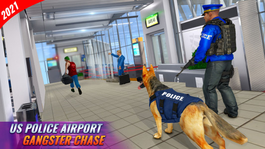 اسکرین شات 1 بازی Police Dog Airport Crime Chase