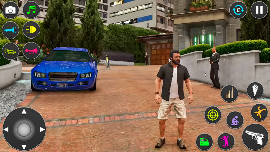 اسکرین شات 3 بازی Open World City Mafia Car Game