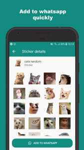اسکرین شات 3 برنامه Animated stickers for WhatsApp