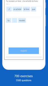 اسکرین شات 2 برنامه Dr French, French grammar