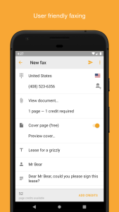 اسکرین شات 1 برنامه Genius Fax