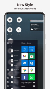 اسکرین شات 2 برنامه Ash Theme for Launcher
