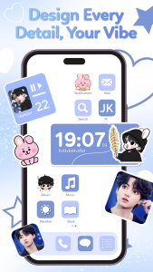 اسکرین شات 6 برنامه ThemeArt - Widgets, App icons