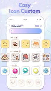 اسکرین شات 5 برنامه ThemeArt - Widgets, App icons