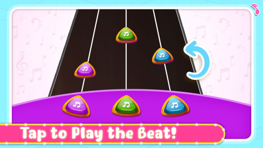 اسکرین شات 3 بازی Guitar Girl Rock Band Games