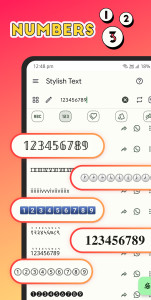 اسکرین شات 8 برنامه Stylish Text - Fonts Keyboard