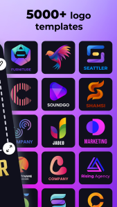 اسکرین شات 3 برنامه Logo Maker & Logo Creator