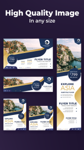اسکرین شات 8 برنامه AI Poster Maker - Flyer Maker