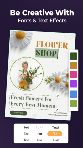 اسکرین شات 4 برنامه AI Poster Maker - Flyer Maker