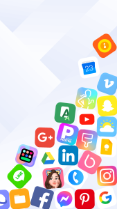 اسکرین شات 6 برنامه Rolling Icon: 3D Wallpaper