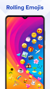 اسکرین شات 5 برنامه Rolling Icon: 3D Wallpaper