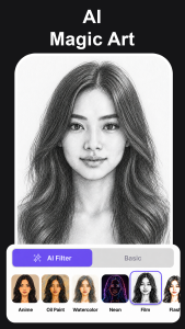 اسکرین شات 3 برنامه SketchMe - Sketch Photo Editor