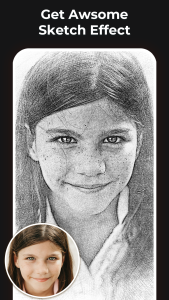 اسکرین شات 4 برنامه Pencil Sketch Photo Editor