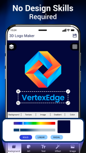 اسکرین شات 2 برنامه 3D Logo Maker: AI Logo Creator