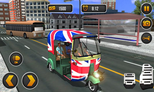 اسکرین شات 8 بازی Tuk Tuk Auto Rickshaw Driver3d