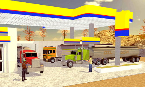 اسکرین شات 4 بازی Truck Games 3d- Oil Tanker Sim