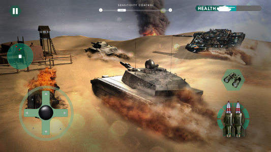 اسکرین شات 3 بازی Tank Attack Blitz: War Game