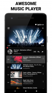 اسکرین شات 3 برنامه Music & Videos - Music Player