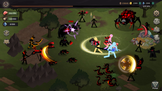 اسکرین شات 6 بازی Stickman Dungeon: Idle RPG War