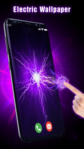 اسکرین شات 4 برنامه 3D Electric Live Wallpaper