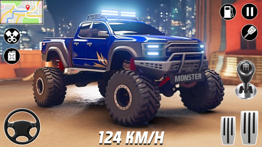 اسکرین شات 6 بازی Monster Truck Stunt -Car Crash