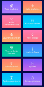 اسکرین شات 1 برنامه Musik Schneiden & Audio-Editor