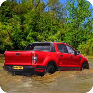 اسکرین شات 1 برنامه Pickup Truck Simulator Offroad
