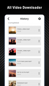 اسکرین شات 4 برنامه All Video Download browser