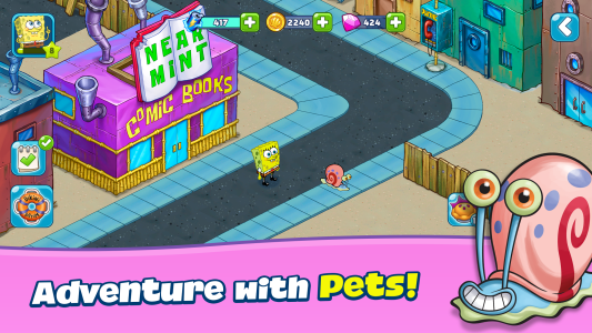 اسکرین شات 5 بازی SpongeBob Adventures: In A Jam