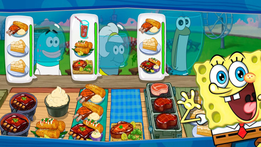 اسکرین شات 1 بازی SpongeBob: Krusty Cook-Off