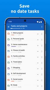 اسکرین شات 5 برنامه My Daily Planner: To-Do List